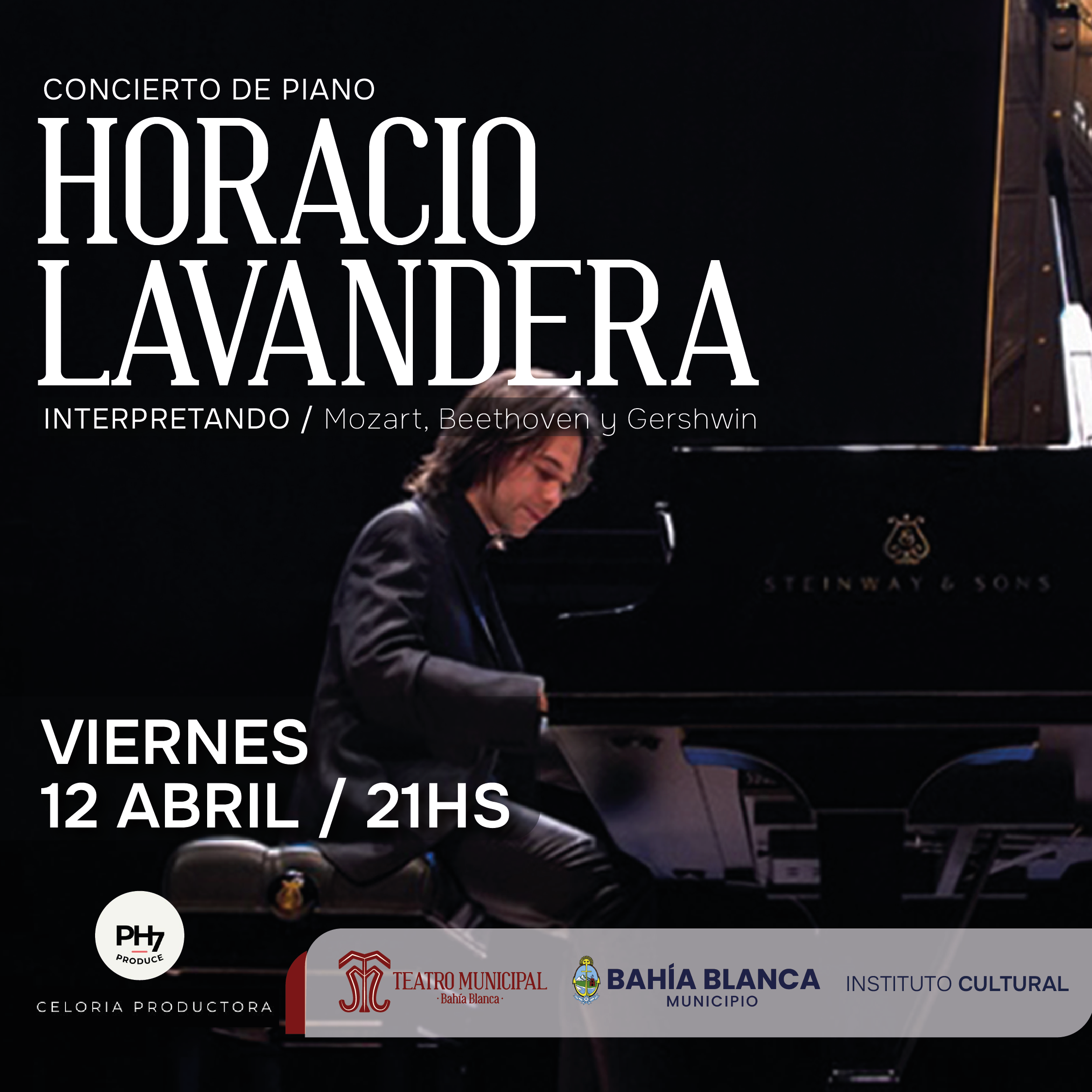 HORACIO LAVANDERA CONCIERTO DE PIANO