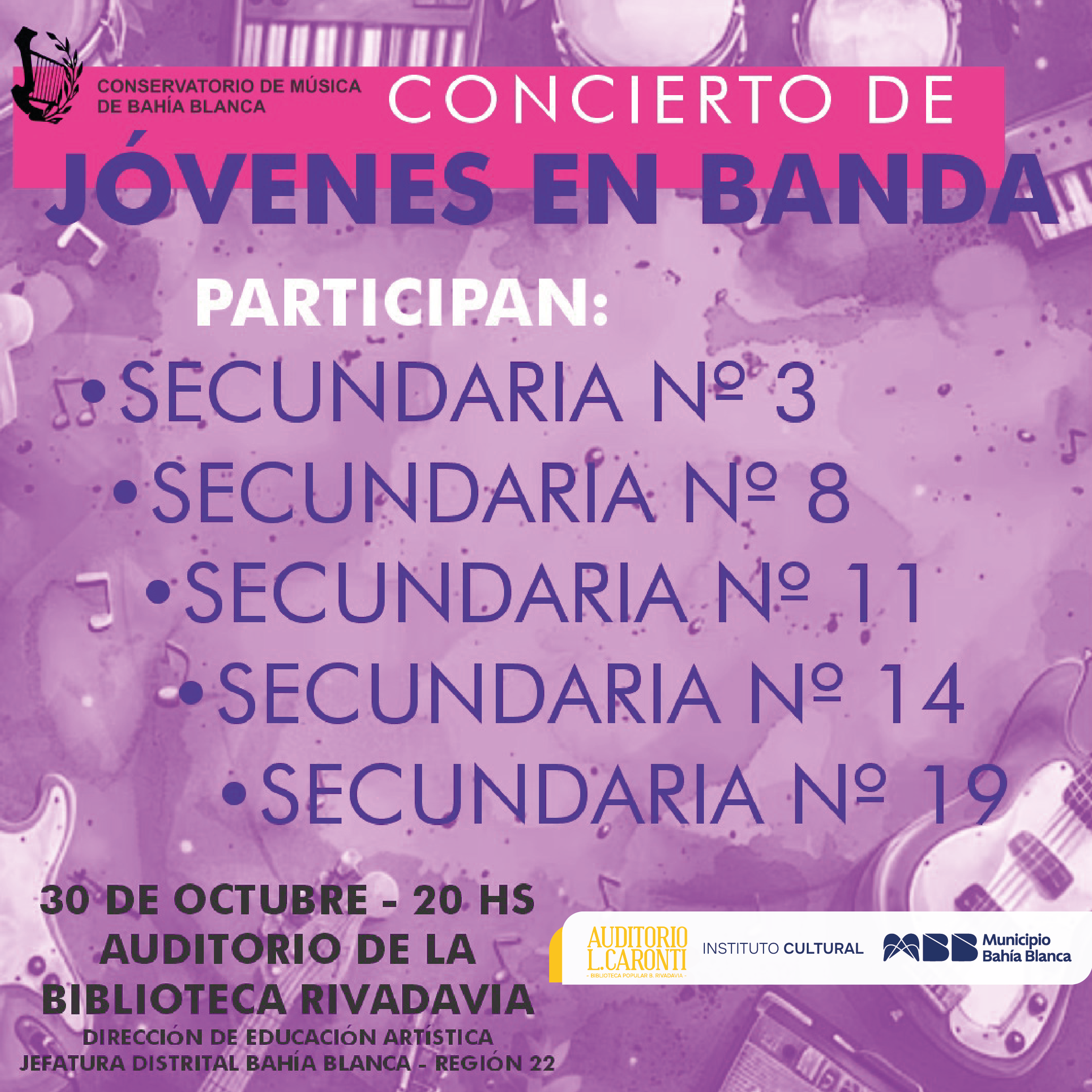 JÓVENES EN BANDA