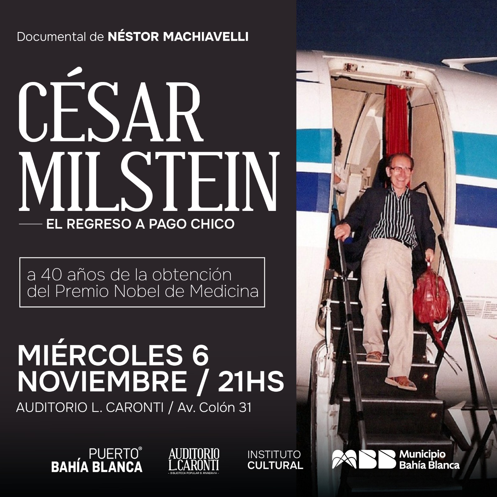 DOCUMENTAL: CÉSAR MILSTEIN, EL REGRESO A PAGO CHICO