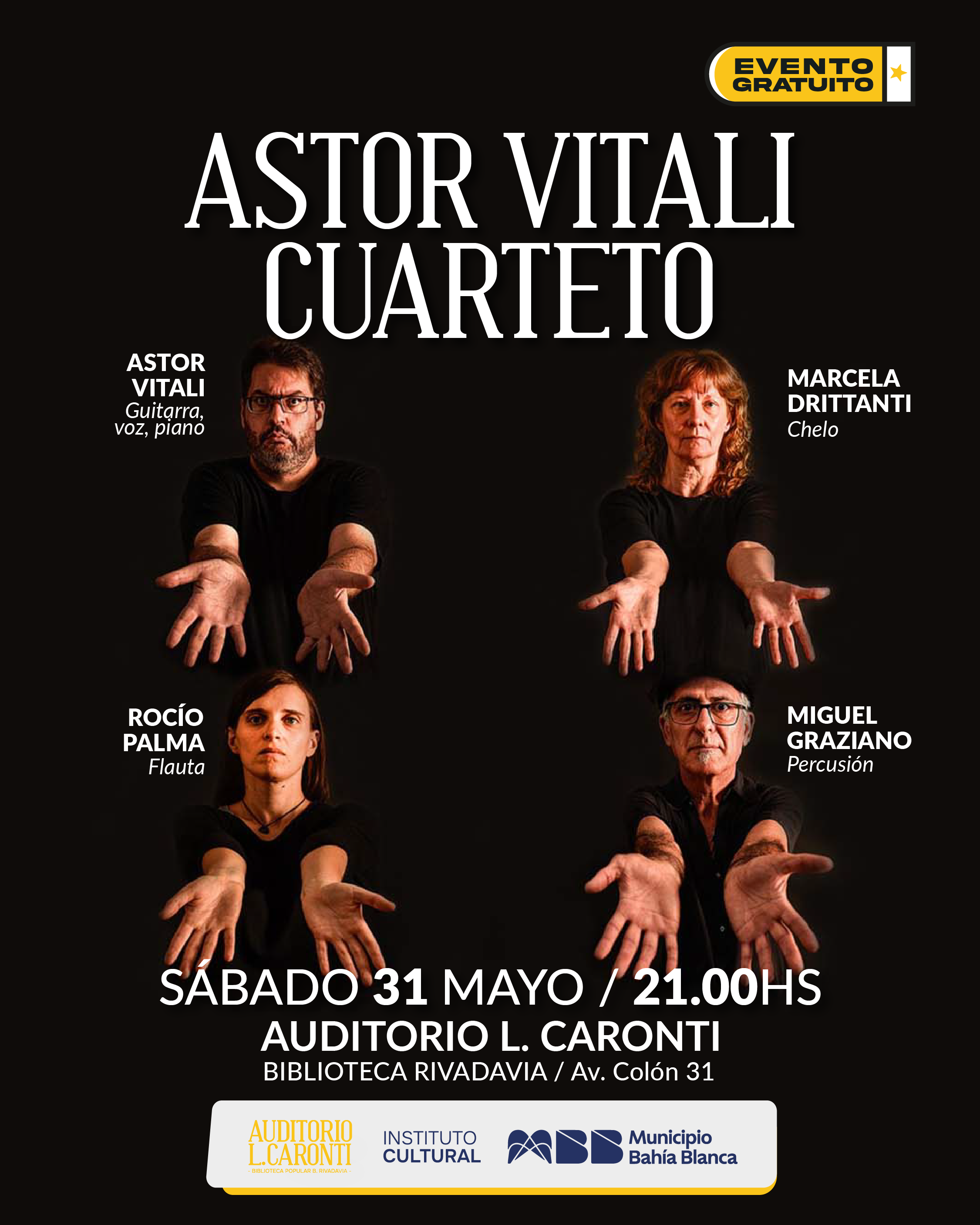 ASTOR VITALI CUARTETO