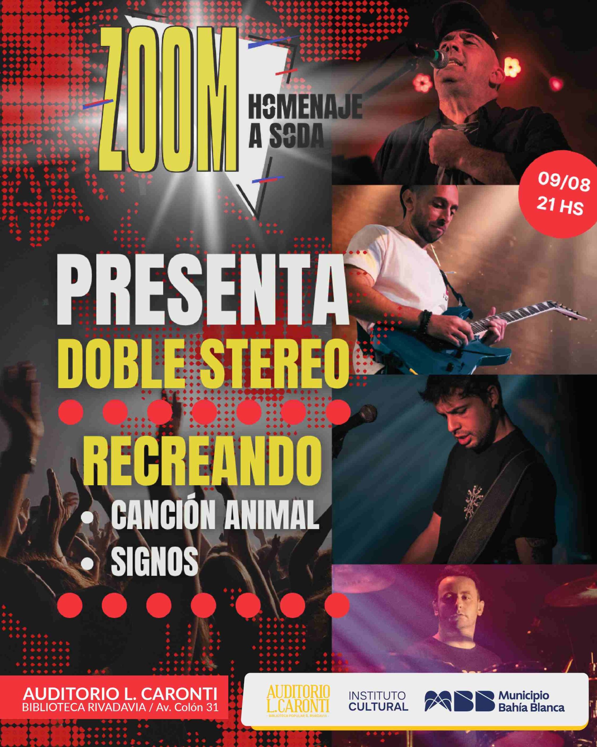 ZOOM HOMENAJE A SODA STEREO
