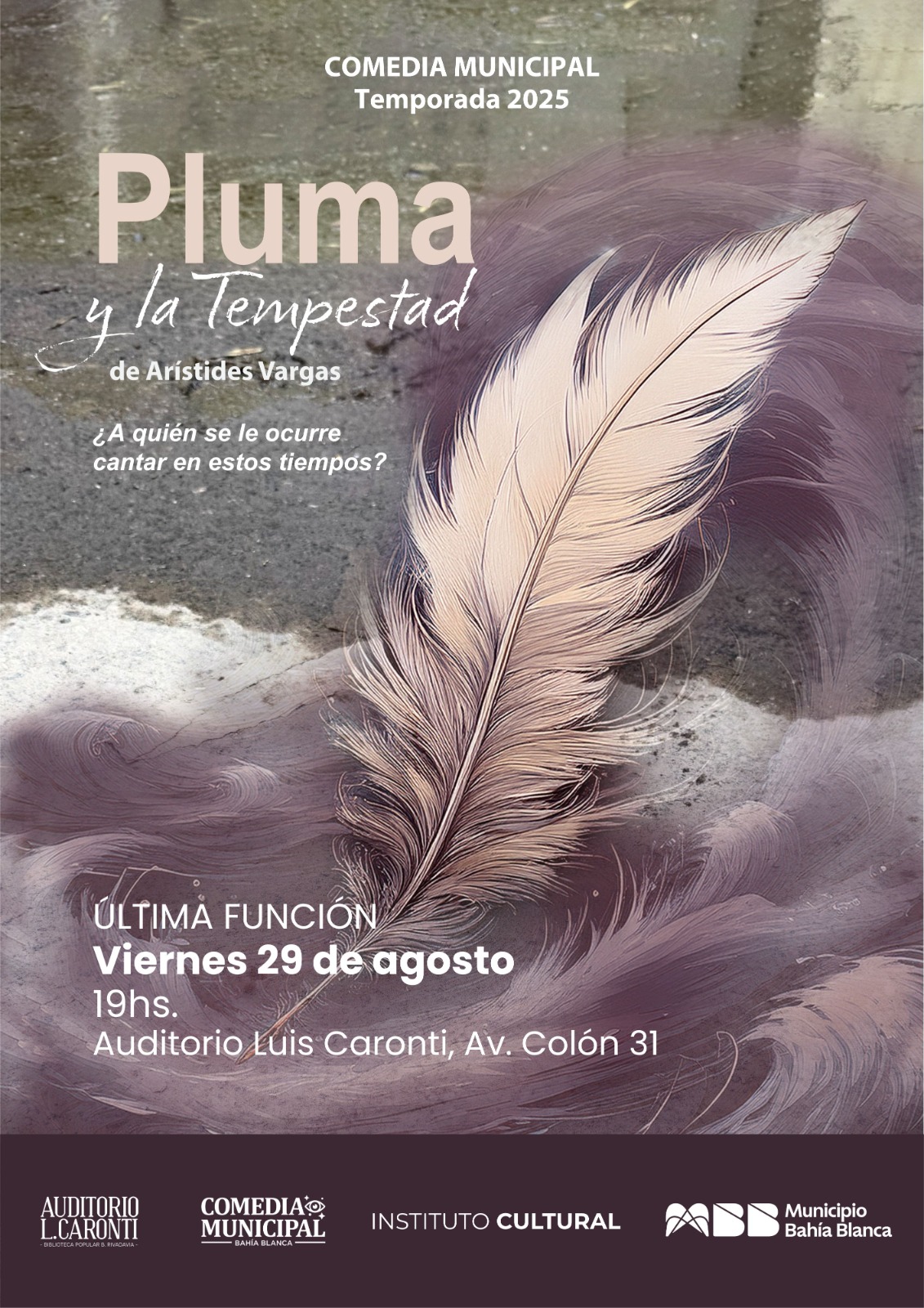COMEDIA MUNICIPAL “PLUMA Y LA TEMPESTAD”