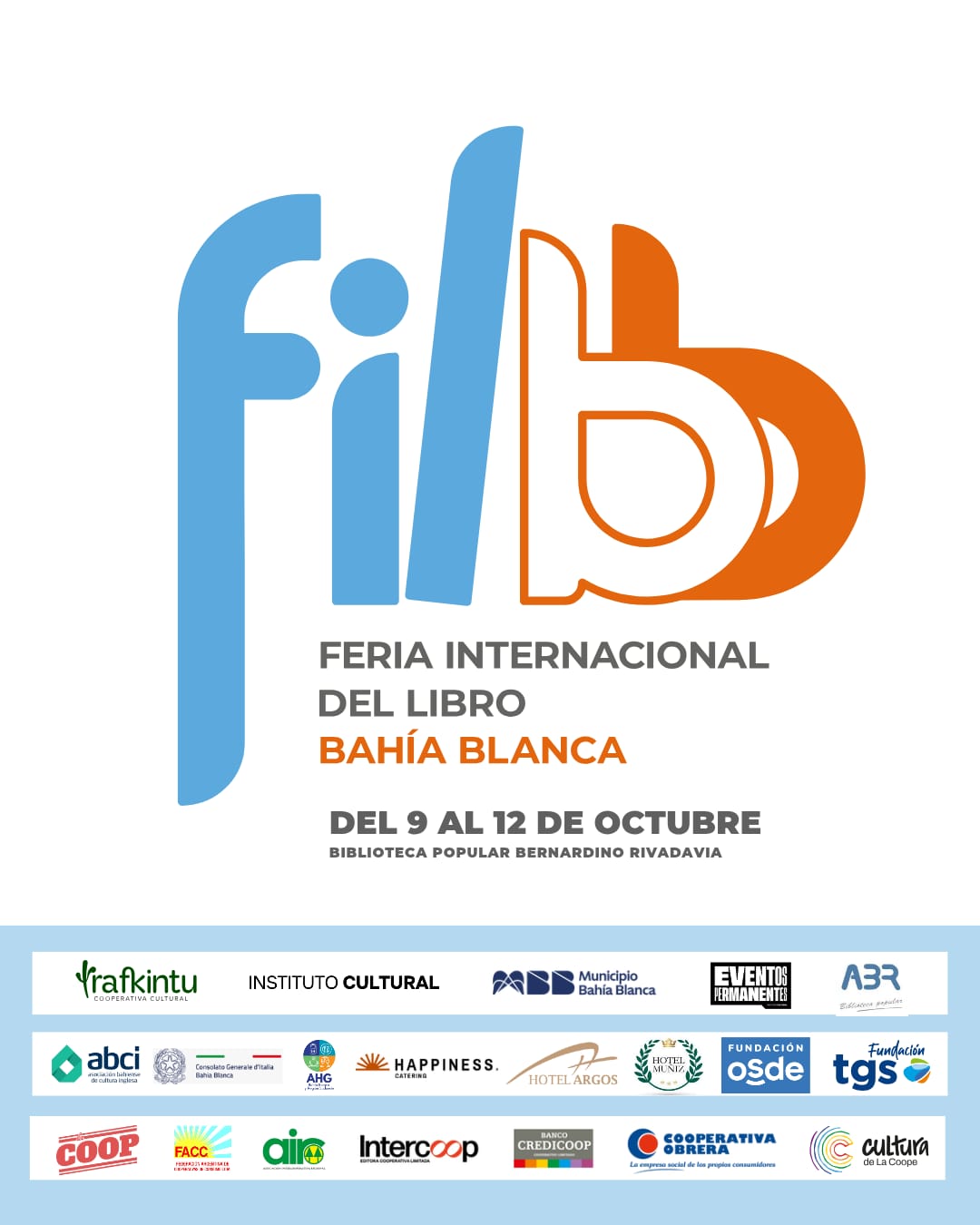 FERIA INTERNACIONAL DEL LIBRO BAHÍA BLANCA 2025