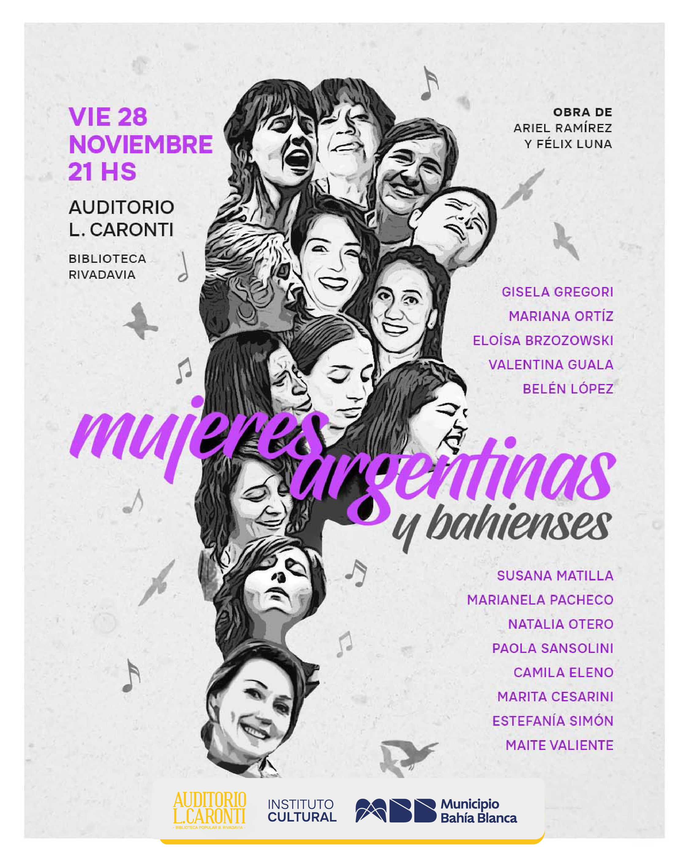 MUJERES ARGENTINAS Y BAHIENSES