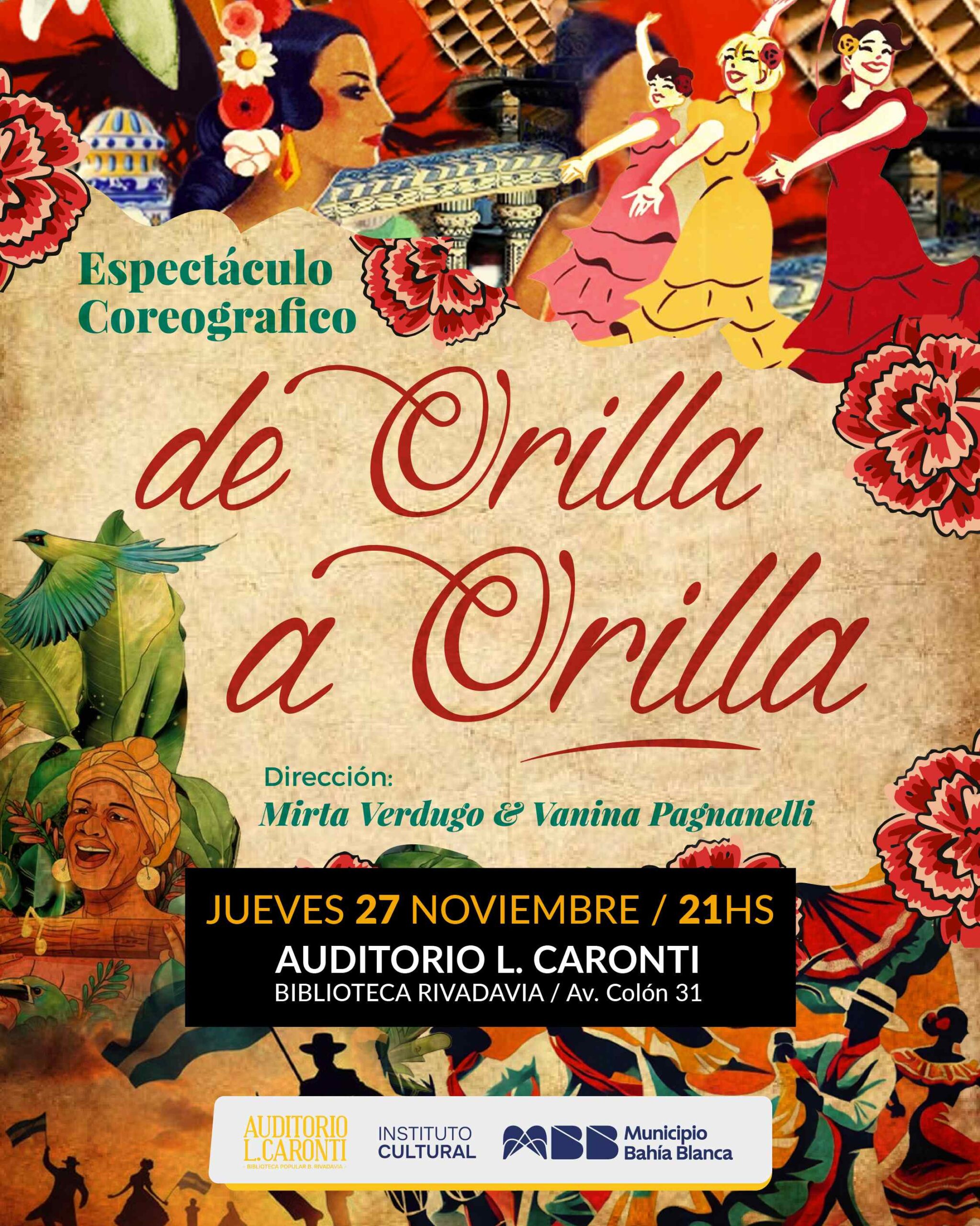 DE ORILLA…..A ORILLA!
