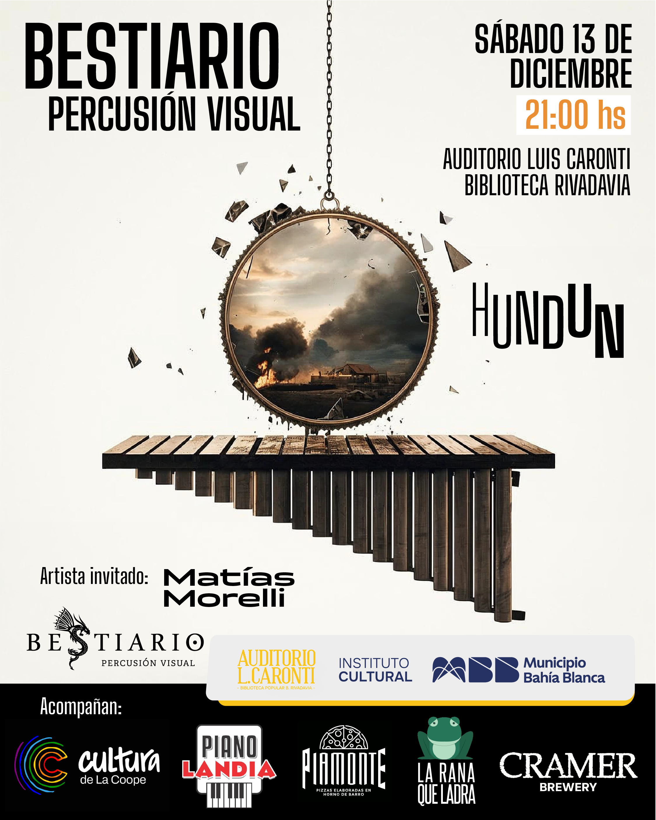 BESTIARIO PERCUSIÓN VISUAL “HUNDUN”