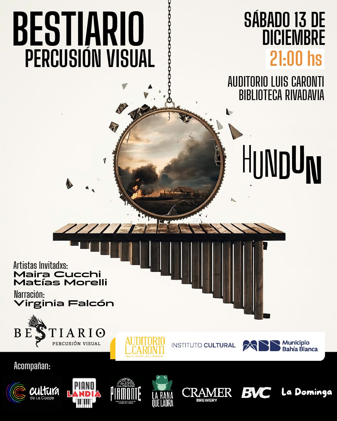 BESTIARIO PERCUSIÓN VISUAL “HUNDUN”