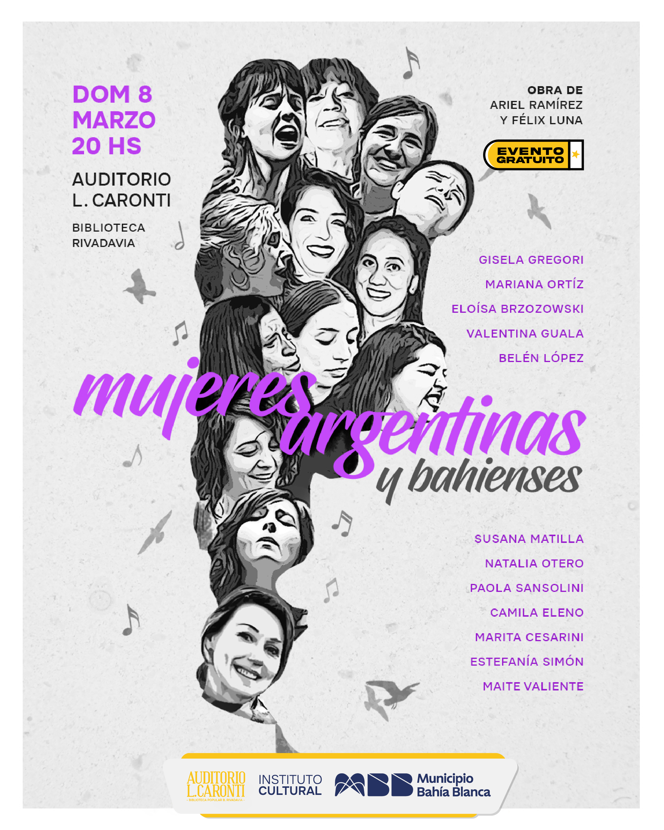 MUJERES ARGENTINAS Y BAHIENSES