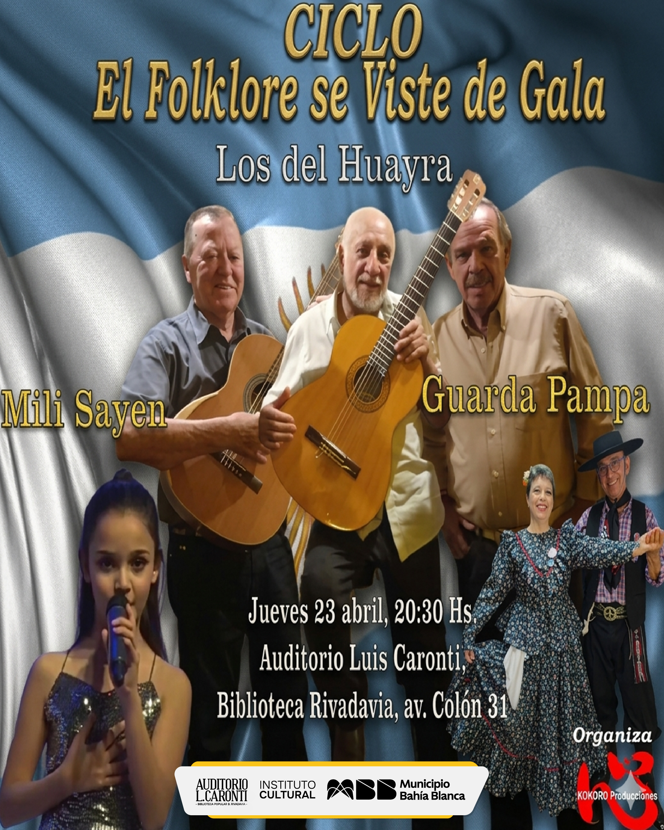 CICLO EL FOLKLORE SE VISTE DE GALA