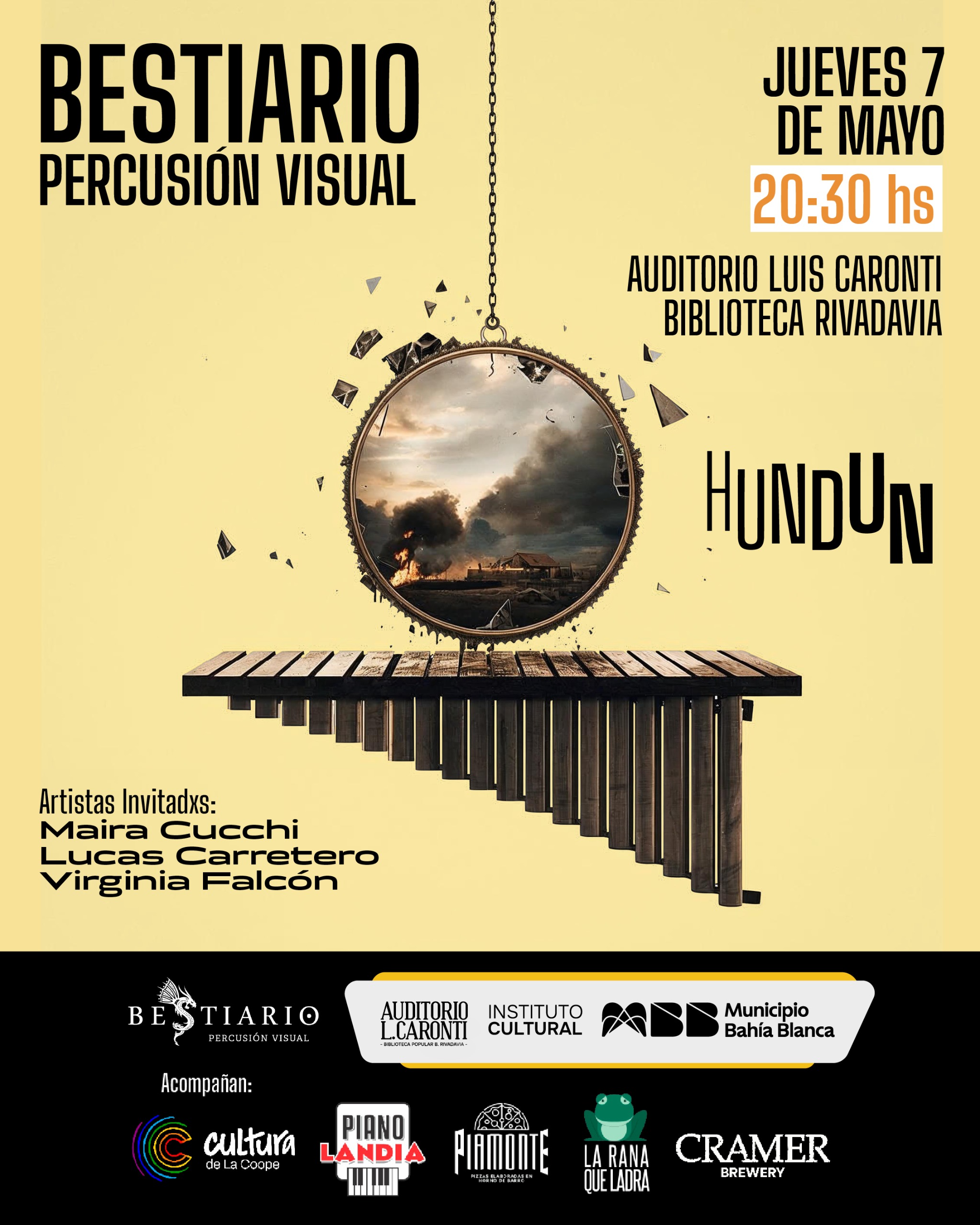 BESTIARIO PERCUSIÓN VISUAL “HUNDUN”