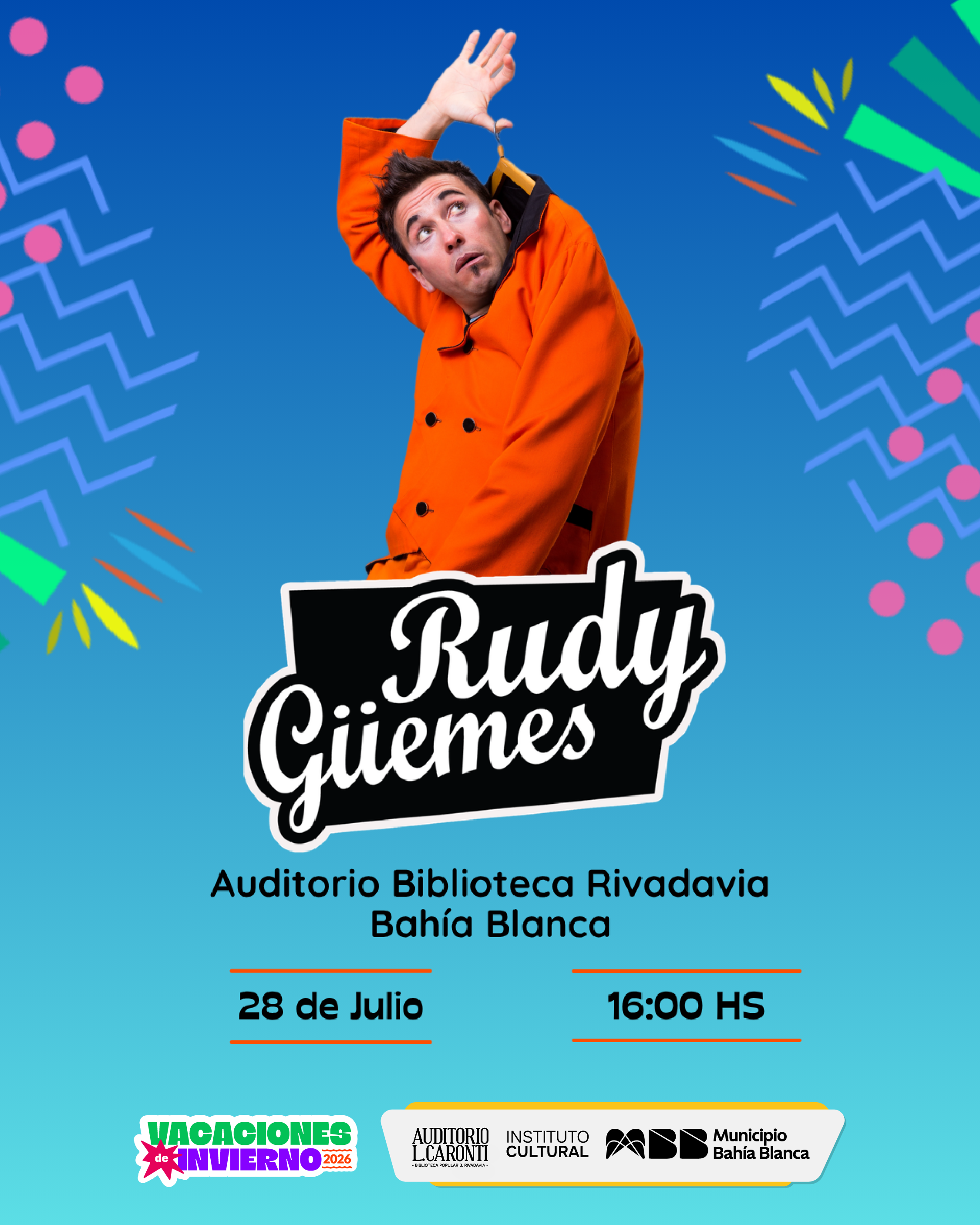 RUDY GÜEMES EN SU ESPECTACULAR ESPECTÁCULO