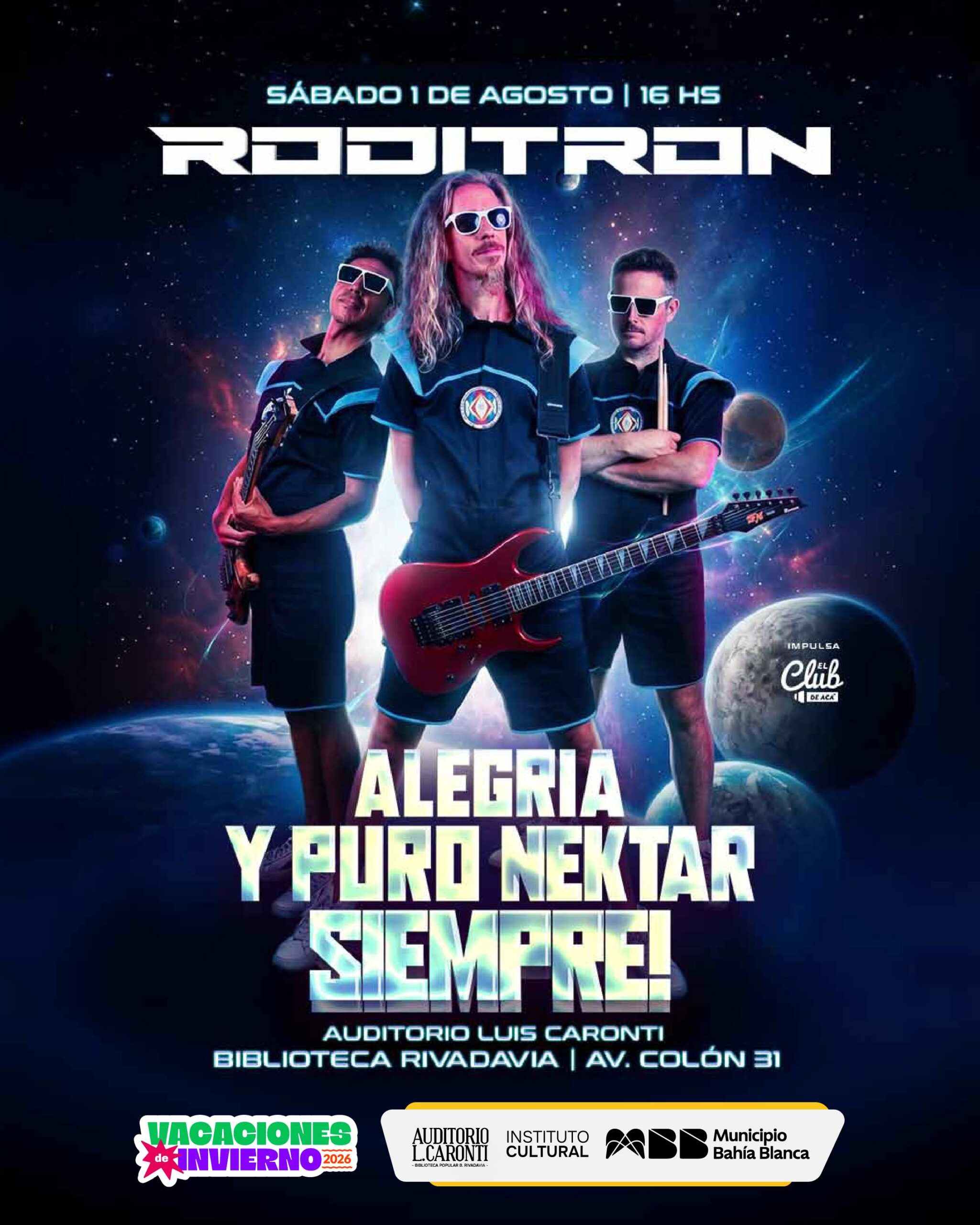 RODITRON presenta: “ALEGRÍA Y PURO NEKTAR SIEMPRE”